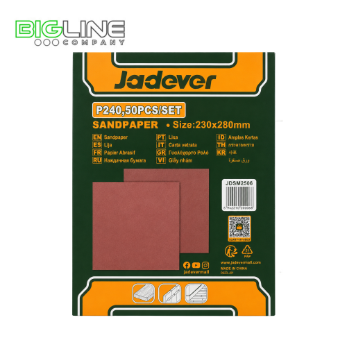 Наждачная бумага 230x280 мм 50 шт. P240 Jadever