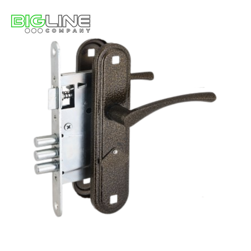 Замок ЗЕНИТ ЗВ 9-4.2 медь врезной сувальдный (15)