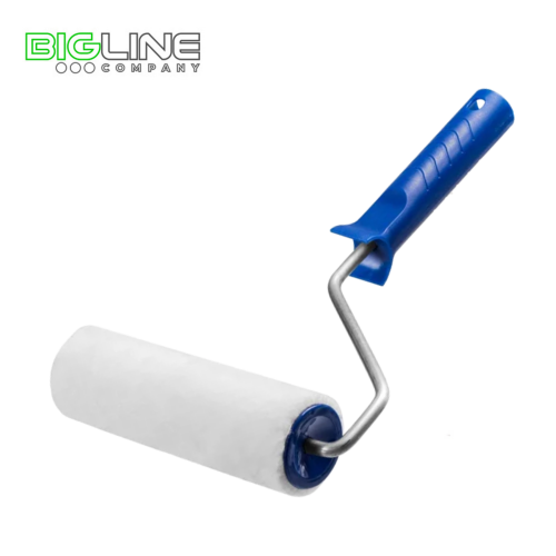 Валик ЗУБР Велюр, шерсть, ворс 4 мм, ручка 8мм, d48240мм