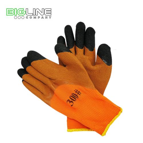 Перчатки обливная ладонь из латекса синтетика 