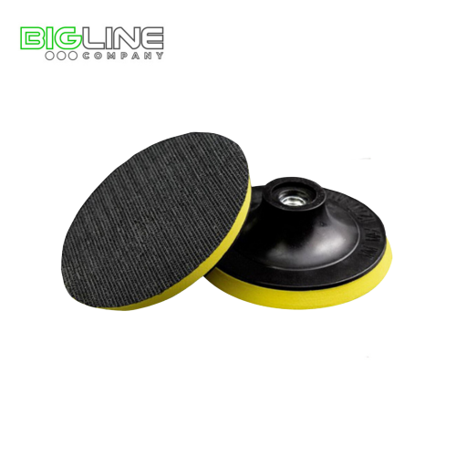 Диск шлиф с липучкой 125мм желтый(200)