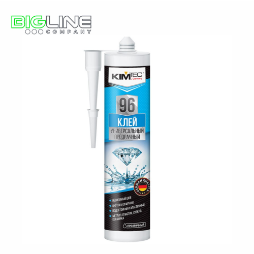 Клей монтажный KIM TEC 96 кристально-прозрачный, 280 мл