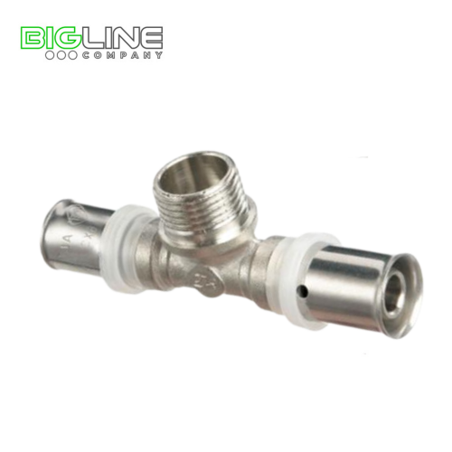 Фитинг пресс CASELA тройник T16x12M16 (1080)