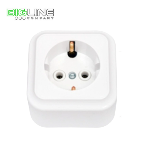 Розетка РА 16-254 I открытая с заземлением (72)