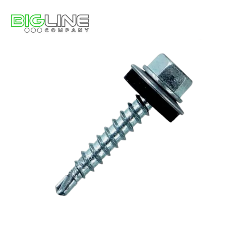 Шуруп кровельный оцинкованный (Мет.Дер.) 4,8х100