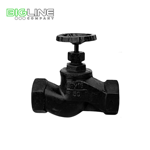 Клапан  запорный чугунный Ду 15 Ру16 мм 15кч18п1