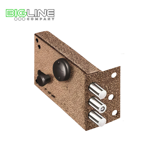 Замок ЭЛЬБОР Л1.02.61.5.5МА Лазурит накладной Соболь сувальдный с защитой 3 ригеля (10)