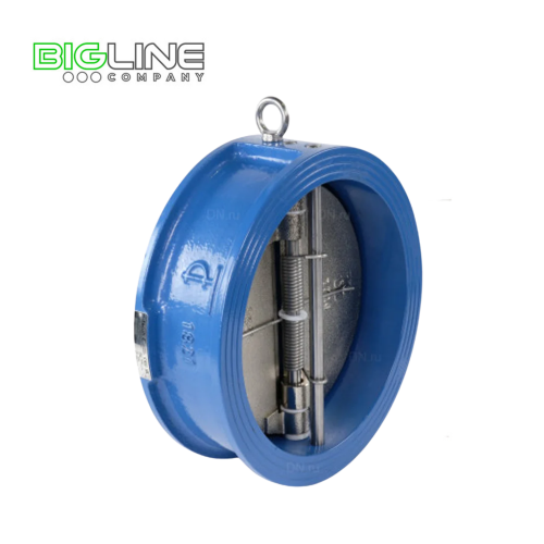 Обратный  клапан ДУ 100 РУ 16 чугун 2ств мфл ствчуг