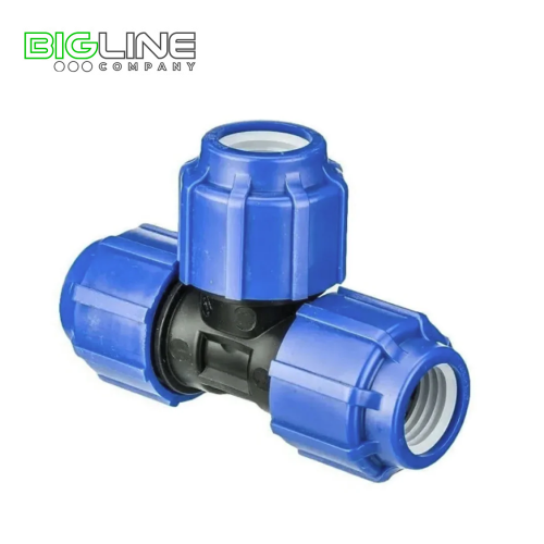 Тройник компрессионный 505090 PN 16 ПЭFitsa (24)