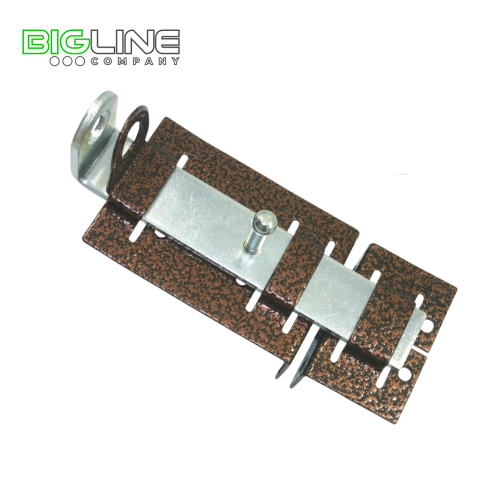 Задвижка дверная ЗД-04 полимер медь (10)