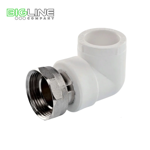 Уголок  90гр с накидной гайкой 2012  РТП