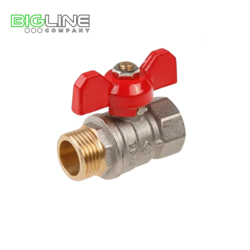 Кран шаровой латунь Diafons 3400 1