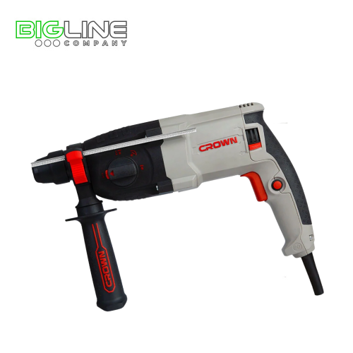 CROWN  СТ 18180 Перфоратор, SDS+, d201,7 Дж650W, кейс (4)