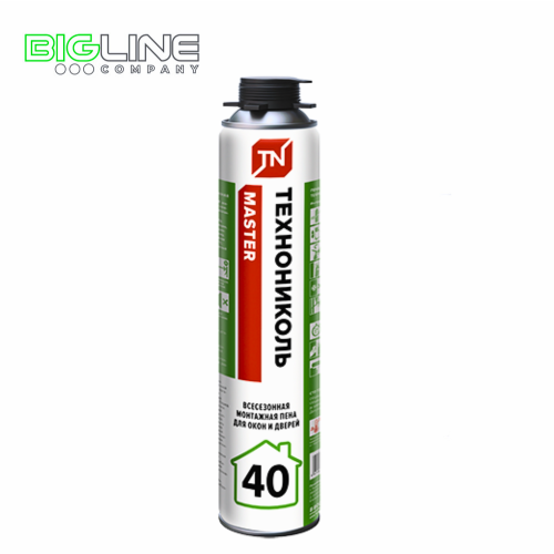 Пена монтажная ТЕХНОНИКОЛЬ MASTER всесезонная 40