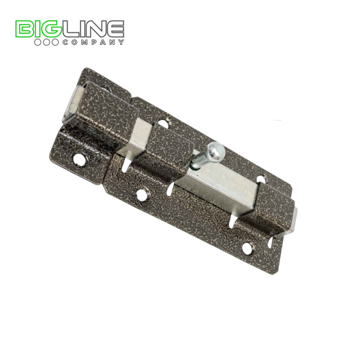 Задвижка дверная ЗД-06 полимер бронза (20)