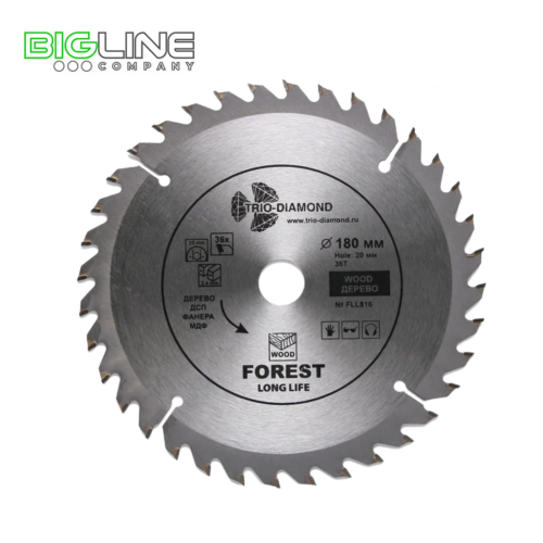 Диск Trio Diamond пильный по дереву d180201636T (25)