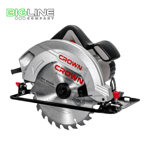 CROWN  СТ 15188-190 Пила дисковая по дереву d185 мм1500W (2)