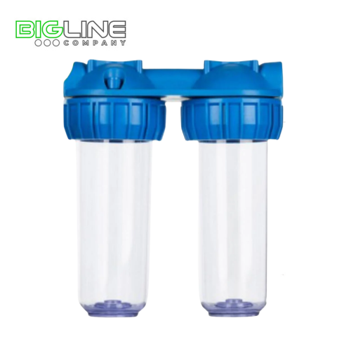 Корпус фильтра двойной UNO YL-Q 10 AA (34), крепление, ключ