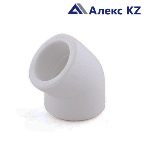 Угольник  25*45 PN 25  белый  РТП (40/320)
