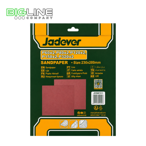 Наждачная бумага 230x280 мм 50 шт. P40 Jadever