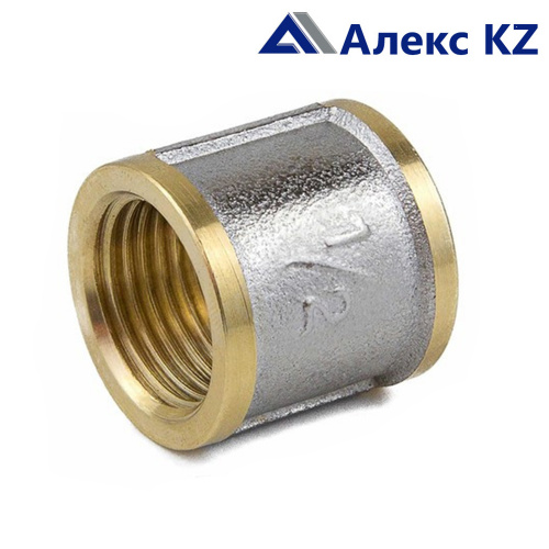 МУФТА ЛАТУНЬ НИКЕЛЬ ДУ 25 (1