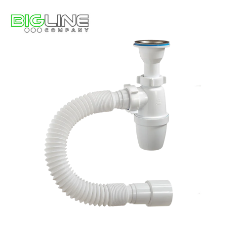 Сифон ОРИО А32019 бутылочный 1 1240  с гибкой трубой (40)