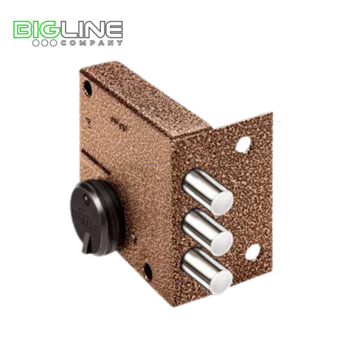 Замок ЭЛЬБОР К 1.04.51.5.1.1 КМА накладной сувальдный 3 ригеля (10)