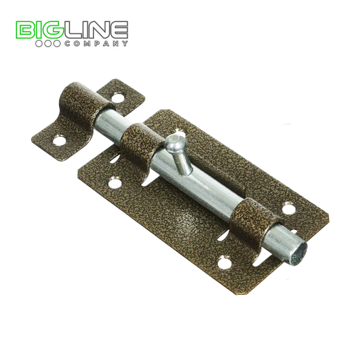 Задвижка дверная ЗД-01 полимер бронза (20)