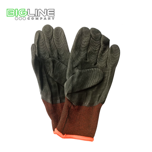 Перчатки обливная ладонь из латекса синтетика утепленные -38