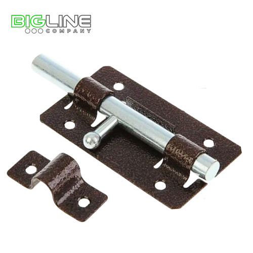 Задвижка дверная ЗД-01 полимер медь (20)