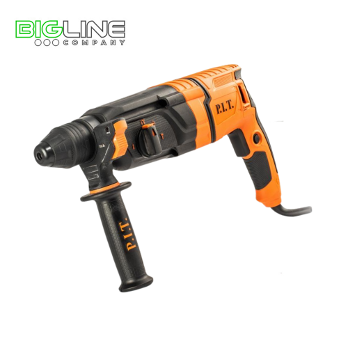 P.I.T. 22808 PRO Перфоратор антивибрационный,  SDS+, d28Дж1200W(2)