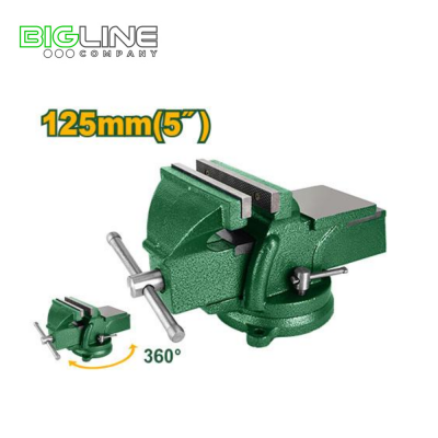 Тиски слесарные 125мм Jadever