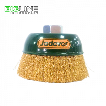 Щетка чашечная проволочная мягкая d-100мм,M142 Jadever