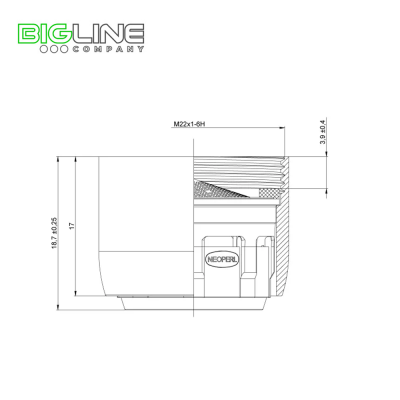 Аэратор,блистер LEMARK NP12301ASLC-BL NEOPERL CASCADE SLC M22