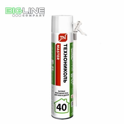 Пена монтажная ТЕХНОНИКОЛЬ MASTER бытовая  40, мл (12)