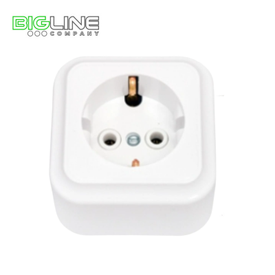 Розетка РА 16-254 I открытая с заземлением (72)