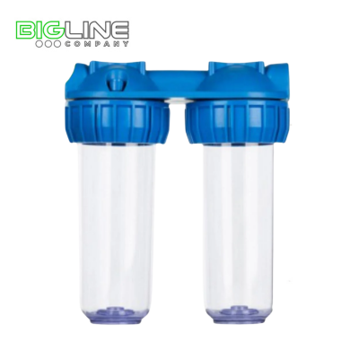 Корпус фильтра двойной UNO YL-Q 10 AA (34), крепление, ключ