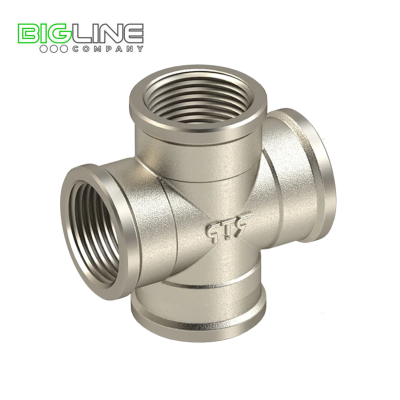 Крестовина латунь никель 34 РТП