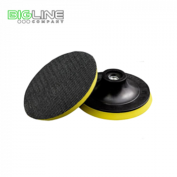 Диск шлиф с липучкой 125мм желтый(200)