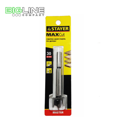 Сверло STAYER MASTER Форстнера по дереву,ДСП,ламинату,30-8мм