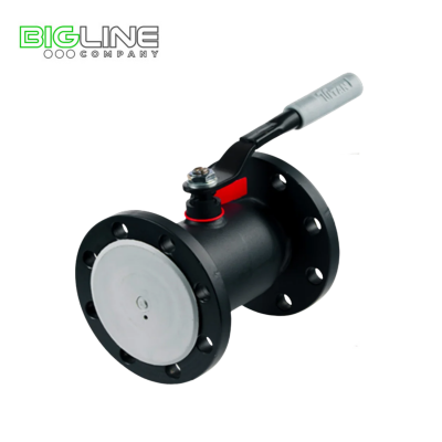 Кран шаровой стальной 11с67п Ду15 Ру40  фланцевый Titan