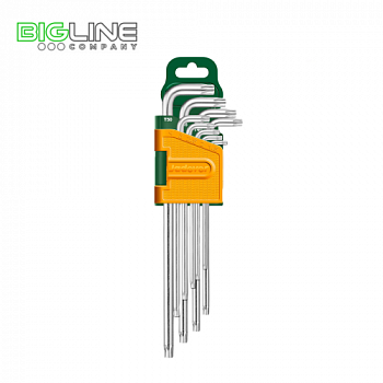 Набор звезд.Torx, T10-T50мм, 9шт Jadever