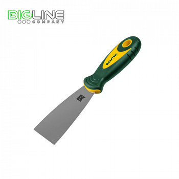 Шпатель KRAFTOOL c 2-комп.ручками,нержавеющее полотно, 65мм (12)