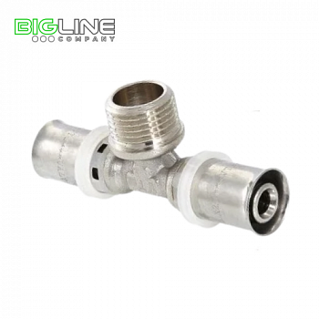 Фитинг пресс CASELA тройник T20x12M20 (1080)