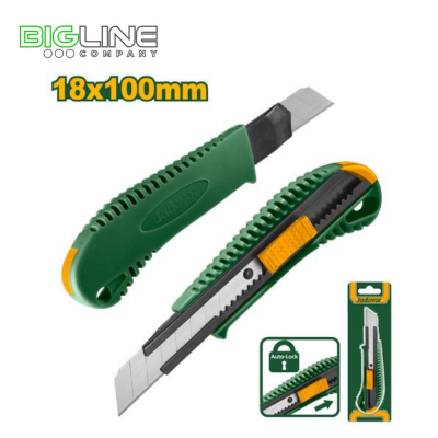 Нож со съёмным лезвием 18*100мм Jadever (25/300)