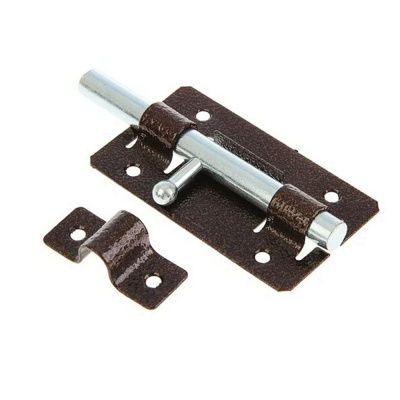 Задвижка дверная ЗД-01¶¶Характеристики :¶Тип установки : накладной¶Количество стержней : 1¶Материал 