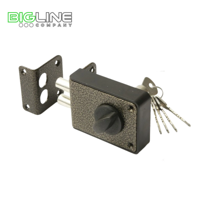 Замок ЗЕНИТ ЗН 1-3-1 медь накладной цилиндровый (16)