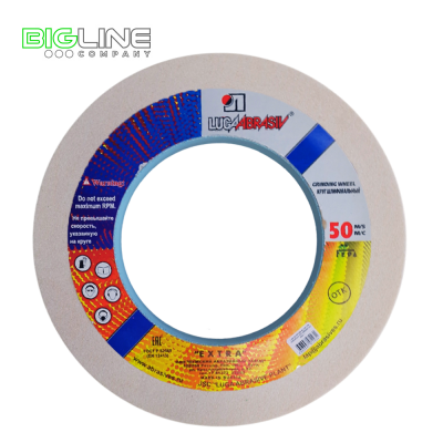 Круг LUGA ABRAZIV заточной на керамической основе d450*63*203*25А 40 K 6 V 50 (K,L) (1)