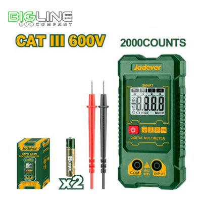 Мультиметр цифровой 2000 отсчётов Jadever