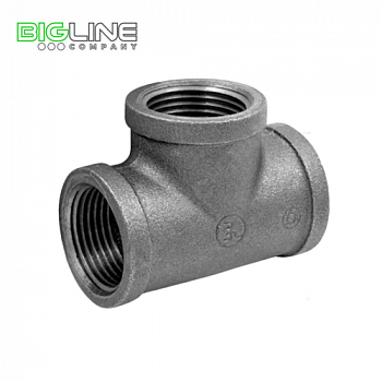 Тройник чугун прямой Ду 50 Fittex Plus